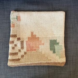 Turkish Kilim Pillow Cover 14x14 Brand New